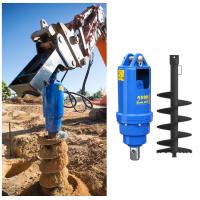 1.5-4 Tons Mini Excavator Borra Diâmetro Máquina de Auger de Terra Personalizada Para Excavator