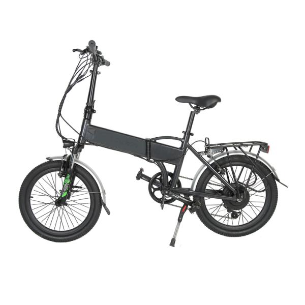 Front Suspension Electric Bike Aluminum Alloy Folding Electric Bicycle 250W 36V Ebike