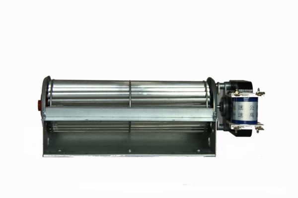 220V AC Tangential Cross Flow Fan 420mm High Speed Ball Bearing Metal Frame