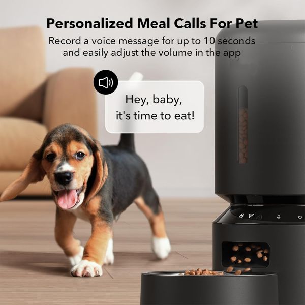Smart WiFi Automatic Pet Feeder with 2K HD Monitoring Camera