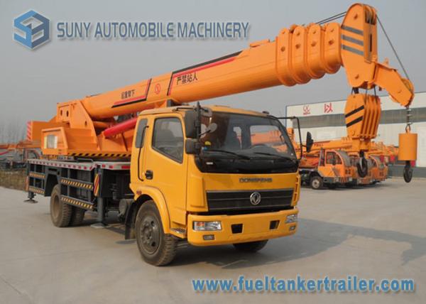 6000KG / 6T 4 X 2 Dongfeng Crane Mounted Truck WITH Right Hand Drive