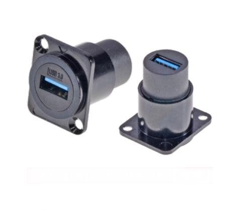 Zinc Alloy USB 3.0 Data Connector for Audio Data Transfer Dustproof and Durable Design