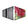 LED Video Wall with Glass Transparent Panels