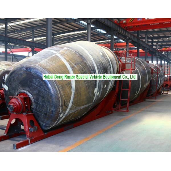 Huyndai Nanjun Industrial Concrete Mixer Truck 6cbm 6120 X 2200 X 2600mm