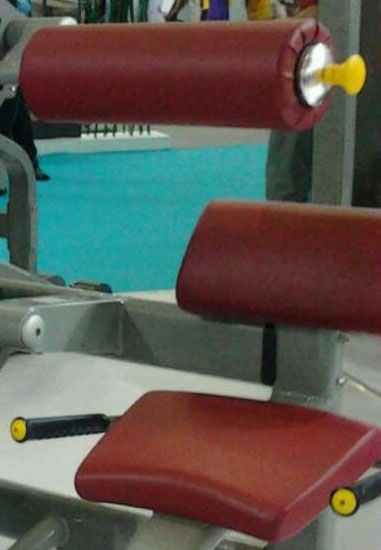 Eco Friendly Fitness Equipment Pads Logo Acceptable With High Density Sponge Filler