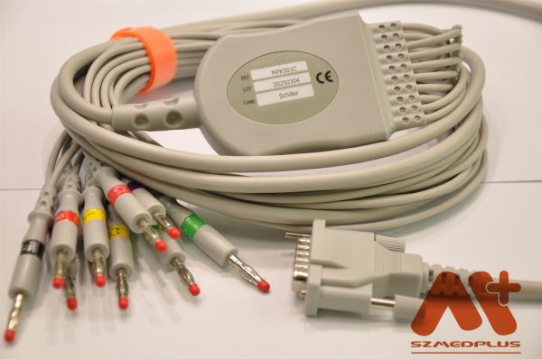 Aspel AsCARD EKG Cable 3 Serie Banana 4.0 Din 3.0 Patient End
