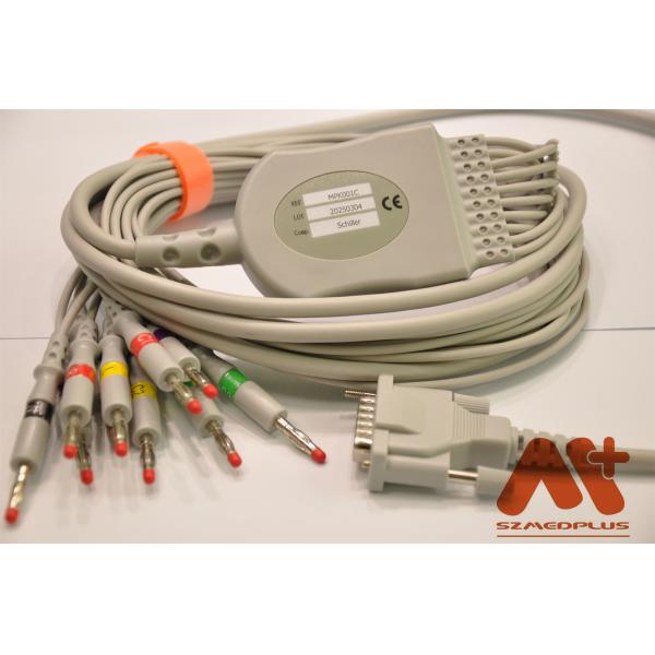 Конец Din 3,0 банана 4,0 Serie кабеля 3 Aspel AsCARD EKG терпеливый