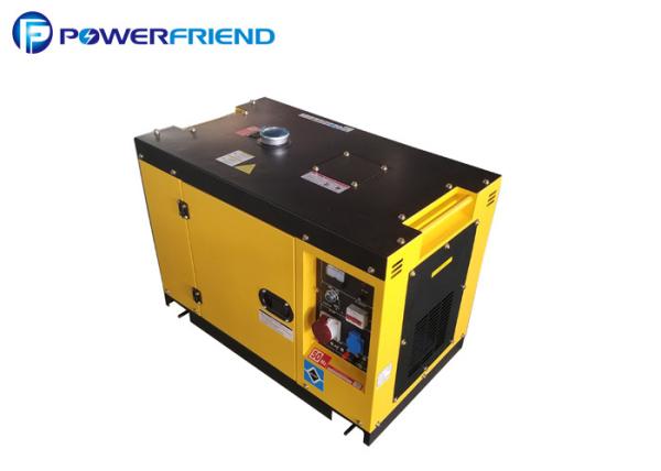 Electric Start Prime 5kw Small Silent Diesel Generator , Portable Diesel Genset