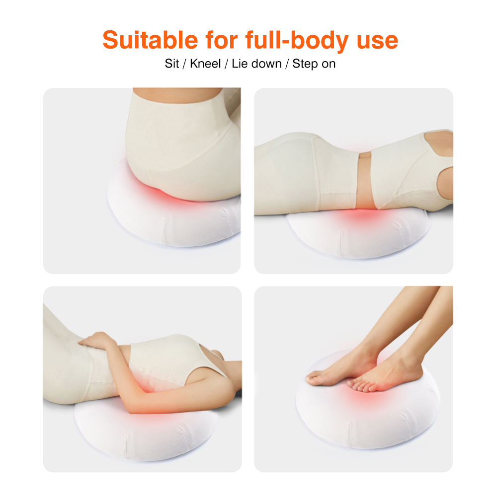 Lift Butt Hip Massage Electric Butt Enlargement Massager Shiatsu Heated Massage Seat Cushion for Back Waist Spine & Chair Use