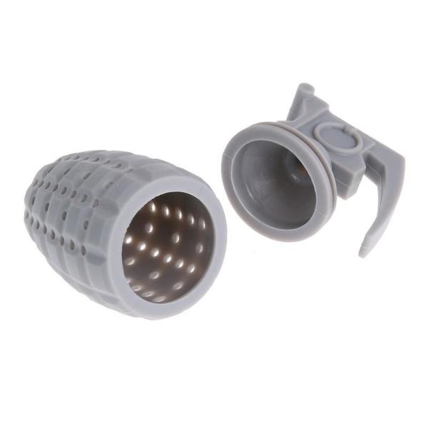 Funny Unique Customized Colour Cool Hand Grenades Shape Silicon Silicone Tea Bag Strainer Infuser Tea Ball