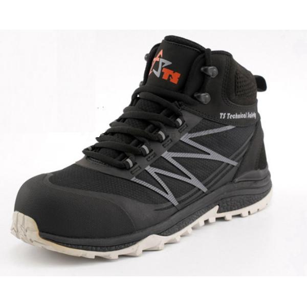 Защитная черная защитная обувь для людей анти- удар и анти- прокол защитная обувь