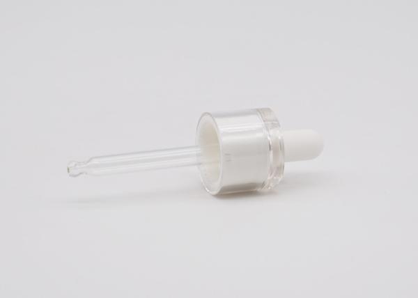 Acrylic Closure Double Wall 18/410 Essential Oil Dropper