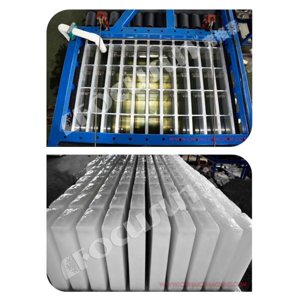 Industrial Block Ice Making Machine with 3150 KG Capacity and GEA/Bock Compressor