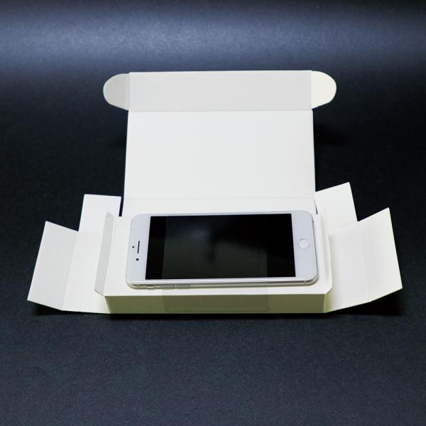 CMYK Litho Printing 1000gsm White Cellphone Packaging Boxes