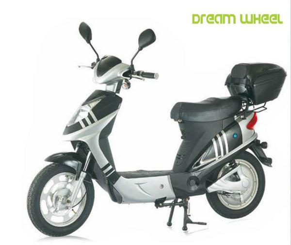 25km/h Pedal Assisted Electric Scooter Narrow Base Two Wheel For Adults