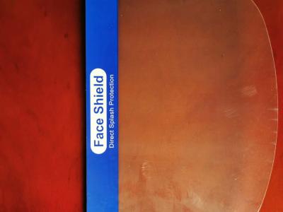 Transparent Anti Fog PET Film 0.2mm 0.25mm 0.3mm Thickness For Face Visor