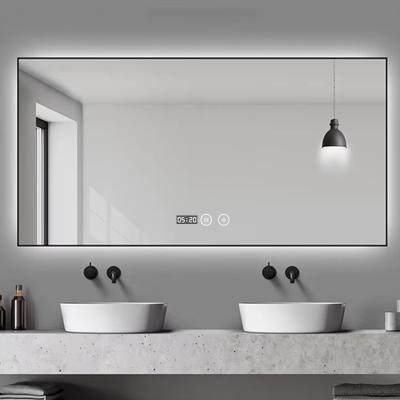 Rectangle Smart Ultra Slim LED Bathroom Mirror With Bluetooth Speaker