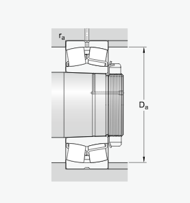 Long Life Chrome Steel Double Row Spherical Roller Bearing 22218E / EK / E1 / CW / CA / CC
