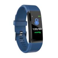 115 mais o Smart Watch ostentam Reloj impermeável Inteligente 160 MAh NFC do bracelete de 115 sinais de adição personalizado
