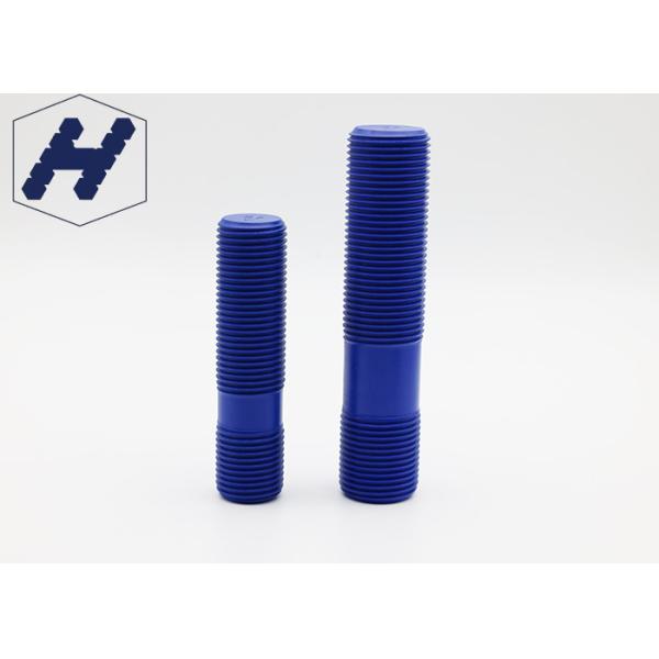 l'extrémité du double 42CrMo a fileté la barre filetée par M24 de Rod White Zinc Plated