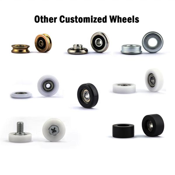 6200zz 6201zz нося OEM роликов двери нейлона для сползая стеклянной двери