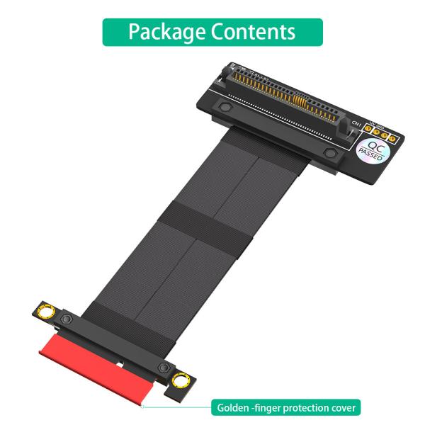 SFF-8639 U.2 90° до PCI-E 3.0 4X кабель расширения ленты для быстрой подключения