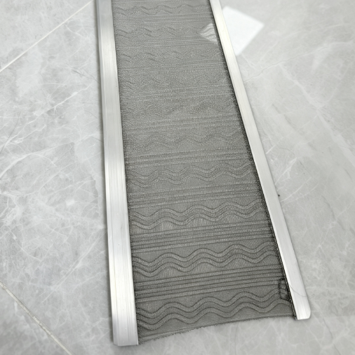 Wind Resistant Anti Lift Aluminum Gutter Guards For Open Roof Environments
