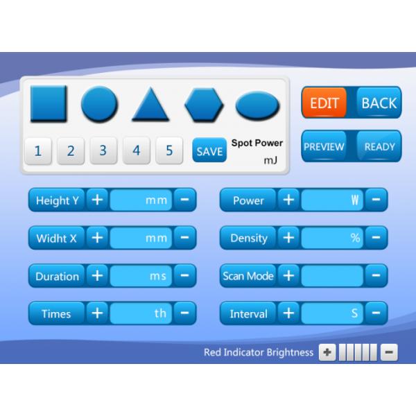 Beauty Equipment Applicator CO2 Fractional Laser Cosmetic Laser Machine