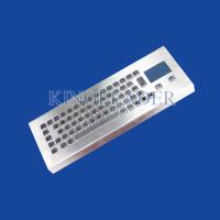 64 clés clavier de bureau industriel, clavier en métal avec le Touchpad