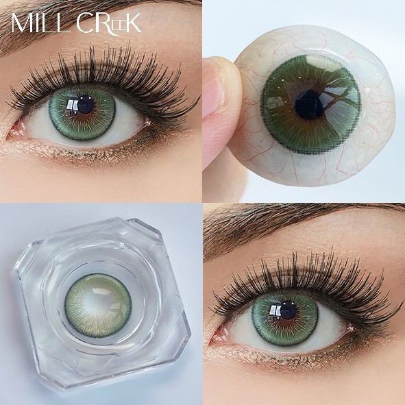 Makeup Cosmetic Colored Contact Lenses Cosmetic Prescription Contacts 14.5mm Diameter