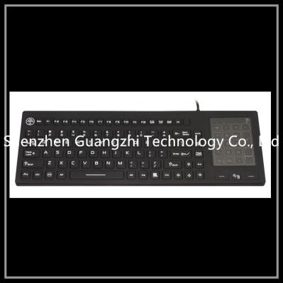 Teclado feito sob encomenda da borracha de silicone da impressão, aprovações impermeáveis do Ce do teclado do Usb