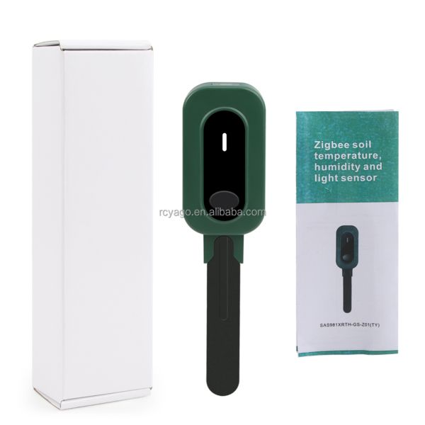 Tuya ZigBee 3.0 Wireless Soil Sensor with 3-in-1 Detection for Moisture Temperature Light and IP67 Waterproof Rating