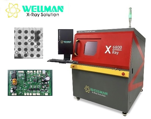 x ray inspection system with 530x530mm stage and 10KG load capacity