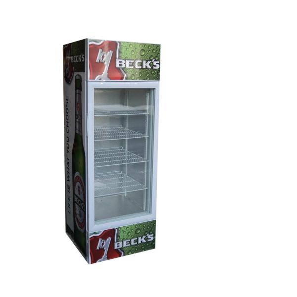 190L retro slim cooler Pepsi beverage cooler / upright display refrigerator showcase SC190B