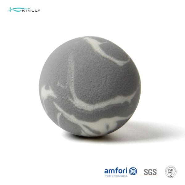 Серая белая поли губка слойки макияжа ODM сумки для стороны