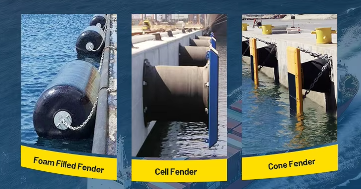 D0.5L1.0m  Marine Sea Polyurethane Foam Filled Solid Floating Fender