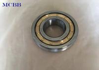 Cage cylindrique d'acier des roulements à rouleaux de rangée simple de fin de support du NU 318 90x190x43mm