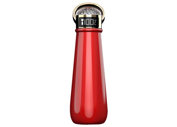 Vacuum Cup Insulated Water Bottle Outer Zinc Alloy Material With Handle