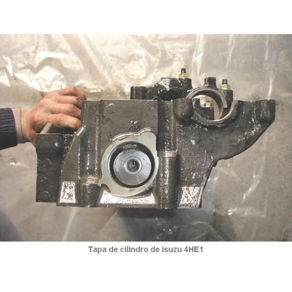 Tapa De Cilindro Remanufactured Cylinder Heads De Isuzu 4he1 Motor Culata 4he1 Cylinder Block