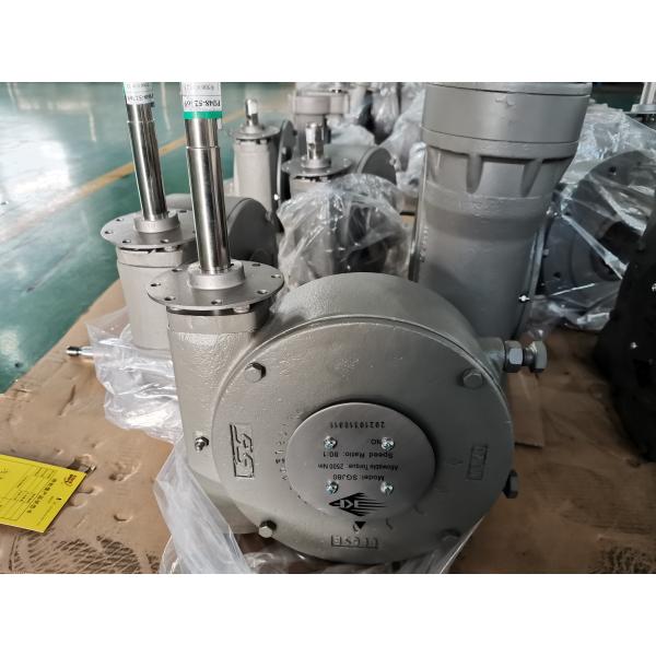 Aluminum Bronze Worm Gear NBR Sealing Materials For -20℃ 120℃ Working Conditions