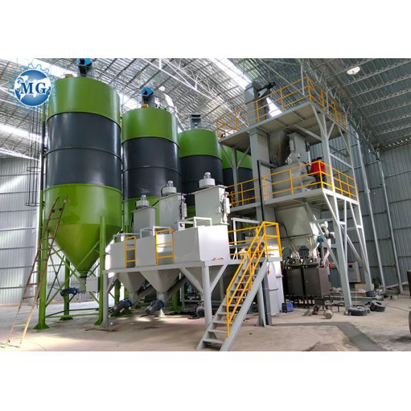 Tolva seca adhesiva de la mezcla preparada de antemano del mortero de la fábrica de la máquina de la teja automática 220V