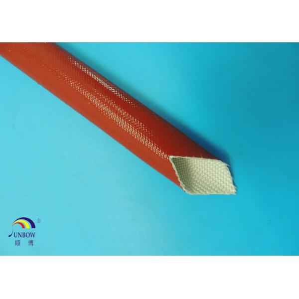 Insulation Expandable Braided Sleeving High Temperature Fiberglass Sleeving Coated Silicone