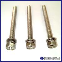 material extralargo DIN571 DIN964 de los tornillos de máquina del hex. de 200m m SS302