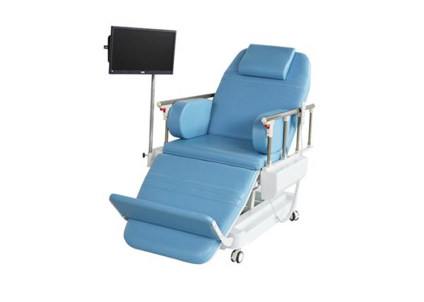 Cadeiras automáticas da diálise, cadeira elétrica do desenho do sangue com posição da cama lisa