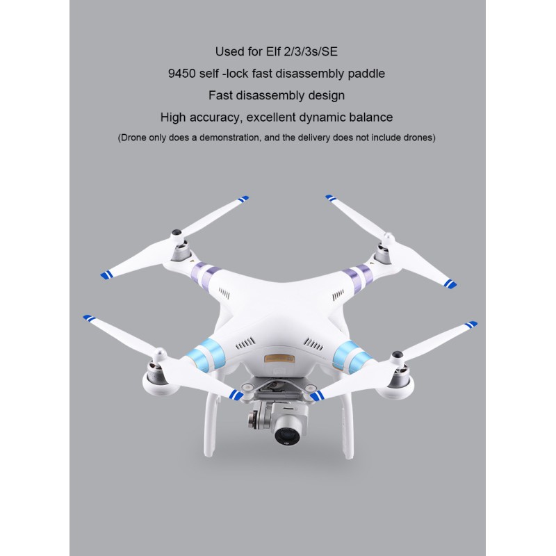 Highly Efficient Propeller Cw/Ccw For Dji Elf Phantom 2/3/3s/Se 9450 Self -Locking Drones Accessories