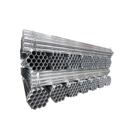 Ms Steel ERW Carbon ASTM A53 Black Iron Pipe Welded Sch40 Steel Pipe For Building Material