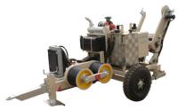 extrator hidráulico do cabo 40KN com o motor diesel para a linha de transmissão 220KV