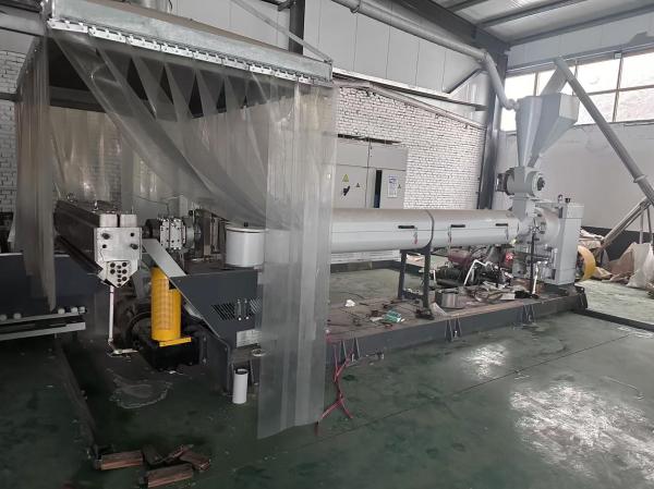 PreOwned Flat Tape Extrusion Line Heavy Duty PP HDPE Film Processing