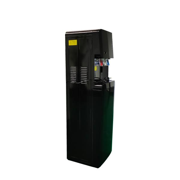 R134a Compressor Hot,warm and Water Cooler Dispenser all in black 105L-G/H with 110cm height 500W Heating