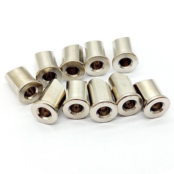 0.005mm Tolerance Precision Nickel Plated Cylindrical Locating Pins CNC Machining